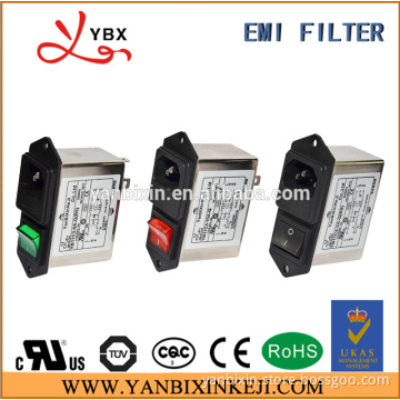 AC socket EMI filter for power supply